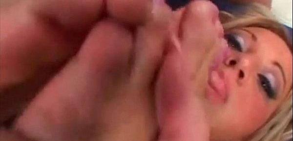  Julian Rios - Barefoot Maniacs cumshots on feet compilation